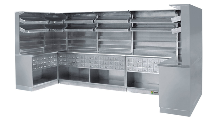 ZH817組合式西藥調(diào)劑柜